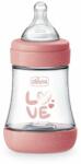 Chicco Lahev kojenecká Perfect5 szilikon 150ml lány