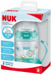 Nuk FC Tanuló cumisüveg hőmérséklet ellenőrzéssel 150 ml zöld