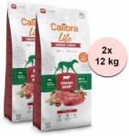 Calibra Calibra Dog Life Senior Large Fresh Beef 2 x 12 kg