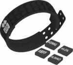 PIXIE CREW Brățară creativă cu HASHTAG tematic, neagră (OLP1009PXX-02-52)