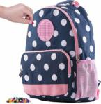 PIXIE CREW rucsac de timp liber albastru cu buline albe (OLP1009PXB-02-84)