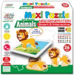 Jagu Puzzle educativ vorbitor Jagu - Safari, 26 de piese (97-474)