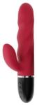 Mokko Toys Vibrator Iepuras Great Rabbit, 10 Moduri Vibratii, Silicon, USB, Rosu, 23.5 cm, Mokko Toys, Velvet Obsession Vibrator