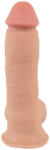 Nature Skin - dildo cu piele - 20 cm (natural) (05548200000) Dildo