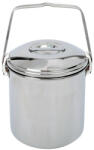 BasicNature Billy Can Rozsdamentes acél edény 1, 4 l