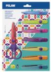 MILAN Foarfece decorative MILAN 6.5"/16.5 cm cu lame înlocuibile, set de 8 buc