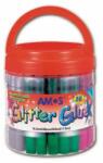 Amos Lipici cu sclipici AMOS 10, 5 ml (amestec de culori)