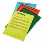 Esselte Coperta „L, A4, 150 microni, suprafață transparentă, ESSELTE „Luxus, roșu