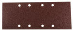 Strend Pro csiszolópapír készlet, rezgő csiszolókhoz, 115x230 mm, 8 lyuk, P60 (2430012)