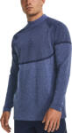 Under Armour UA CG Rush Seamless Mock Sweatshirt Hosszú ujjú póló 1379283-410 Méret S