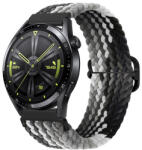 BSTRAP Elastic Nylon szíj Garmin Vivoactive 5, black qiao
