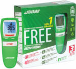 NOVAMA Termometru non-contact Novama Free, pentru masurarea temperaturii corpului, camerei, suprafetei, memorie pentru 30 masuratori, masurare instantanee, mod silentios de noapte, oprire automata, Verde