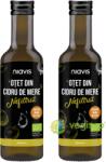 NIAVIS Pachet Otet din Cidru de Mere Nefiltrat Ecologic/Bio 250ml+250ml