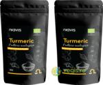 NIAVIS Pachet Turmeric (Curcuma) Pulbere Ecologica/Bio 125g+125g