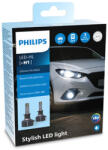 Philips Крушка, LED, фар за дълги светлини PHILIPS H1, 12/24V, 19W, 6000K, 1600lm, 2 бр