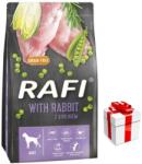 Dolina Noteci Rafi Hrană uscată pentru câini cu iepure 10kg+Surpriză Pentru Câine