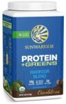 Sunwarrior Warrior Blend Organic Protein + Zöldek, csokoládé, 750 g