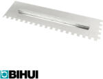 BIHUI PTSJL12 fogazott simító lap 12x12 mm - 480x130 mm (0, 7 mm vtg, inox, Switch System) (PTSJL12)