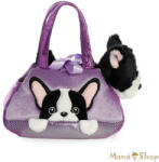 Fancy Pal 20 cm Peek a Boo Francia Bulldog táskában - Aurora (32829)