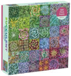 Galison puzzle Színes pozsgás növények 500 db (CHB3427)