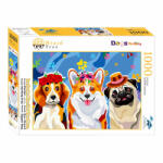 Brain Tree Puzzle Kutya család 1000 db (BT2102097)