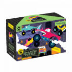 Mudpuppy Puzzle Monster Trucks - világít a sötétben 100 db (CHB6533)