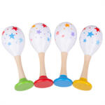 Bigjigs Toys rumba tök csillagokkal 2 db sárga (BJ934-1-BZL)