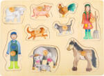 Legler Fa puzzle Farm élet 9 db (LE11500)