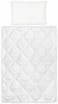Klups Töltet takaró + párna a kiságyba téli Lux winter white 135 x 100 + 60x40 cm
