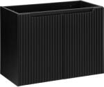 Comad Nova Black szekrény 80x39x57 cm fekete NOVA BLACK D2 82-80-2D (NOVABLACKD282802D)