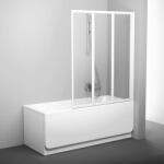 RAVAK Supernova zuhanyparaván 115 cm háromrészes fehér fényes/átlátszó üveg 795S0100Z1 (795S0100Z1)