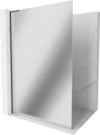 Mexen Kioto L, Walk-In zuhany paraván 80 x 200 cm, 8 mm tükörmintás üveg, fekete profil, 800-080-103-70-50 (800-080-103-70-50)