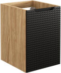 Comad Luxor Black szekrény 40x46x57 cm fekete-tölgy LUXOR BLACK 81-40-1D