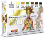 Lifecolor NMM - Non Metallic Metal - Set 1 GOLD 6 x 22 ml (CS53)