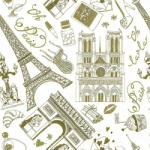  Tapet personalizat Paris 15