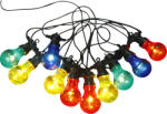 GLOBO Nirvana lanț lămpi de exterior x4.2 W negru-multicolor 3400S (3400S)