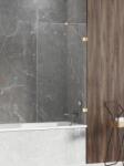New Trendy Avexa Gold Shine zuhanyparaván 80 cm egyrészes arany fényes/átlátszó üveg EXK-2173 (EXK2173)