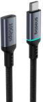 Baseus High Definition Extension Cable USB-C Male to Female 10Gbps - удължителен USB-C кабел (100 см) (черен)