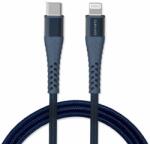 4smarts MFI PremiumCord USB-C to Lightning Cable XXL - USB-C кабел към Lightning за Apple устройства (300 см) (син)