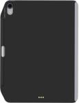 SwitchEasy CoverBuddy Case - поликарбонатов кейс (с отделение за Apple Pencil 2) за iPad Pro 11 (2018) (съвместим с Apple Smart Keyboard, Magic Keyboard, Smart Folio) (черен)