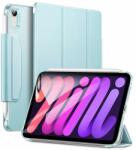 ESR Ascend Trifold Case - полиуретанов калъф с поставка за iPad mini 6 (2021) (светлосин)