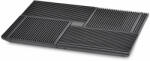 Deepcool X8 Notebook Cooler - охлаждаща ергономична поставка с 4 вентилаторa за Mac и преносими компютри (черен)