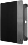 Belkin Cinema Stripe Folio - кожен калъф и поставка за Samsung Galaxy Tab 10.1 (2) (черен)