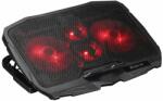  Xtrike Me FN-802 Notebook Cooling Stand 16 - охлаждаща ергономична поставка за Mac и преносими компютри до 16 инча (черен)