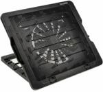 Zalman ZM-NS1000 Notebook Cooler Stand 16 - охлаждаща ергономична поставка за Mac и преносими компютри до 16 инча (черен)