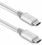 Moshi Integra USB-C 60W Charge Cable - USB-C кабел за Macbook и устройства с USB-C (100см) (светлосив)