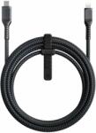 Nomad Kevlar USB-C to Lightning Cable - здрав кевларен кабел за устройства с Lightning порт (300 см) (черен)