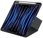 Baseus Minimalist Series Protective Case - удароустойчив хибриден кейс с поставка и отделение за Apple Pencil за iPad Pro 11 M2 (2022), iPad Pro 11 M1 (2021), iPad Pro 11 (2020), iPad Pro 11 (2018) (ч
