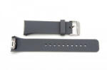 Utángyártott Samsung Galaxy Gear S2 Smart Watch készülékhez szilikon óraszíj (Szürke) - Utángyártott