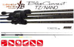 YAMAGA Blanks YAMAGA BLUE CURRENT 85TZ NANO 2.57m 3-21gr Fuji Titanium Torzite horgászbot (YB15276)